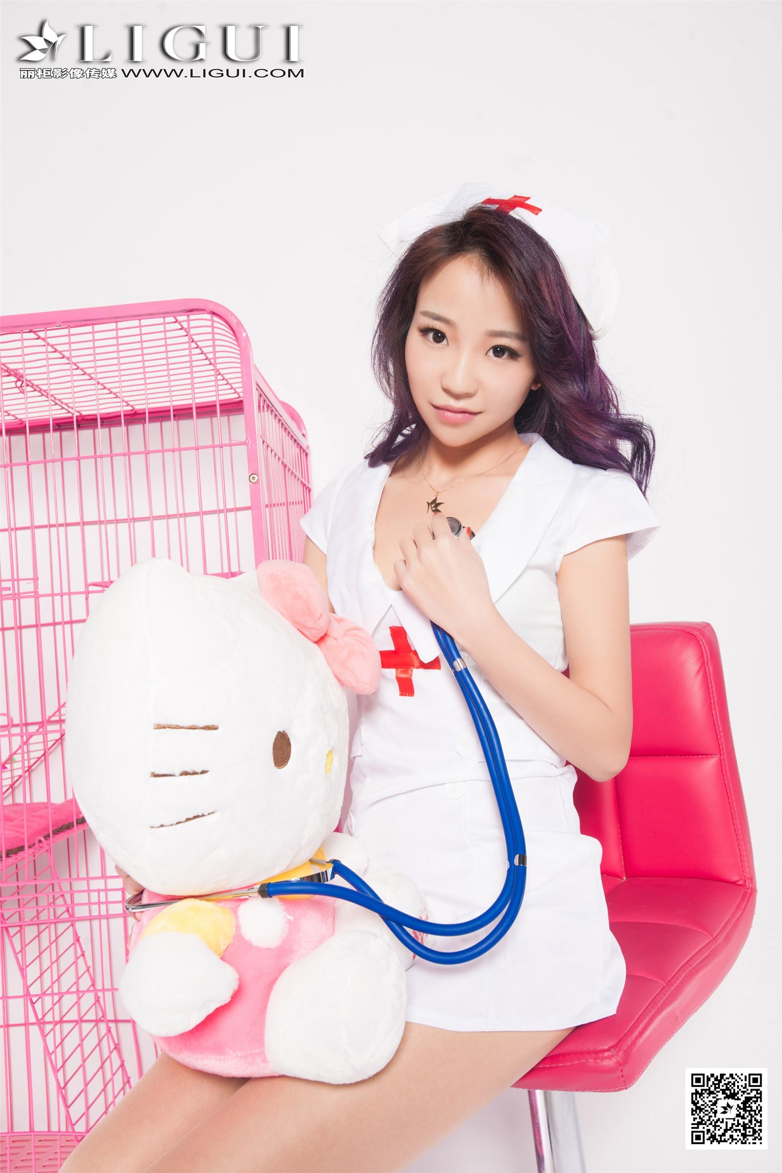 Ligui丽柜]2015.12.29 网络丽人 Model Vicky[